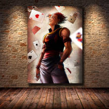 Canvas Painting poker Anime Poster Hunter x Hunter Hisoka Abstract Home Decor Wall Art Print Modular Pictures For Living Room 2024 - buy cheap