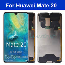 6,53 ''Mate 20 ЖК-дисплей для Huawei Mate 20 ЖК-дисплей сенсорный экран дигитайзер в сборе для Huawei Mate20 дисплей 2024 - купить недорого