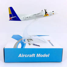 16CM Static Diecast Aircraft 1:400 FK50 Colombia Satena model AVIANCA airlines landing gear base alloy airplane display Gift Toy 2024 - buy cheap