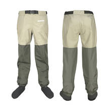 Fly Fishing Waders Outdoor Camping Waist Pants Waterproof 15000 Breathable 3000 Chest Hunting Wading Pants Clothes For Shoe 2024 - buy cheap
