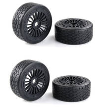 Rubber Tire on Road Tire Set 4pcs/set Fit for 1/5 Rovan F5 Truck MCD XS-5 RR5 2024 - buy cheap