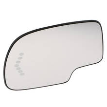 1 Piece Car Left Driver Side Heated Rearview Mirror with Light for Cadillac Escalade ESV /EXT Chevy Silverado 2024 - buy cheap