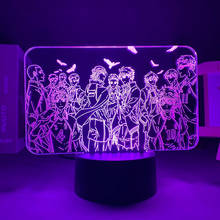 3D лампа Haikyuu Karasuno, светодиодная Ночная подсветка для детей, подарки на день рождения, Haikyu Karasuno, светодиодная подсветка для дома 2024 - купить недорого