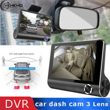 Vehemo HD Screen Car Dvr Dash Cam Video Loop Recorder kamera samochodowa Detection G-Sensor Reverse Image DVR Camera Para Auto 2024 - buy cheap