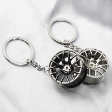 Car keychain Wheel Rim Key Chain for Ford Focus Fusion EcoSport Kuga Mondeo Everest Transit Custom Tourneo Custom 2024 - buy cheap