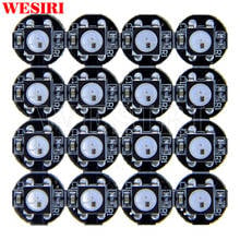 10~1000pcs WS2812B 4-Pin LED Chips With Black/White PCB Heatsink WS2811 IC Built-in 5050 RGB SMD Chip for DIY DC5V 2024 - buy cheap