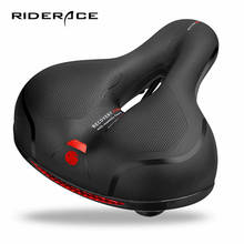 Bicycle Saddle Memory Sponge Road MTB Bike Hollow Breathable Absorption Rainproof Big Bum Soft Comfort Cushion Cycling Part Seat 2024 - buy cheap