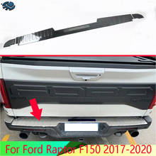 Stainless steel rear bumper protection window sill outside trunks decorative plate pedal For Ford Raptor F150 2017-2020 2024 - buy cheap