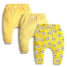 3pcs/set Baby harem pants boys and girls trousers spring and autumn children's clothing pants children girls newborn 100% cotton 2024 - buy cheap