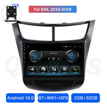 For Chevrolet Sail 2015 2016 2017 2018 all-in-one GPS navigation Android 10 Car Radio Autoradio Mirror Link Head Unit Player 32G 2024 - buy cheap