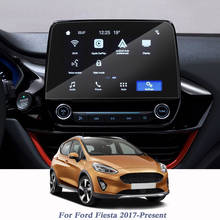 Para ford fiesta 2017-presente estilo do carro display filme gps navegação tela de vidro película protetora controle de tela lcd 2024 - compre barato