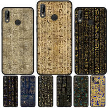 Ancient Egyptian Hieroglyphic Silicone Case For Huawei P30 Lite P40 P20 Pro P Smart Z 2021 2019 Mate 20 Lite Case Cover 2024 - buy cheap