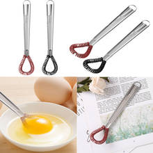 2Pcs Stainless Steel Mini Egg Whisk Beater Handheld Milk Frother Foamer Creamy Mixer Sauce Blender Kitchen Cooking Accessories 2024 - buy cheap