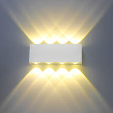 8w conduziu a luz ip65 impermeável exterior da parede da luz & a luz interna da parede de cabeceira do quarto alumínio 120v-montagem da parede 265v hardwired 2024 - compre barato