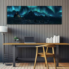 1pcs HD Picture Skyrim Poster Landscape Wall Art TES Games Art Wall Paintings for Living Room Wall Decor 2024 - buy cheap