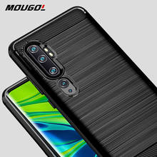 Funda de fibra de carbono para Xiaomi Mi Note 10 Pro, carcasa a prueba de golpes para Mi Note 10 CC 9 CC9 Pro, protección completa, parachoques 2024 - compra barato