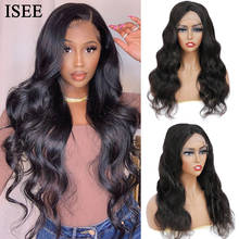 Body Wave 13X4X1 T Part Lace Frontal Wigs For Women Brazilian Body Wave Human Hair Wigs ISEE HAIR 13X4X1 Lace Front Wigs 2024 - buy cheap