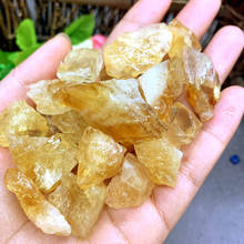 Quality 50g Natural Citrine Crystal Rough Raw Stone Yollow Rock Specimen Brazil Original Rock Stones Specimen Healing Collection 2024 - buy cheap