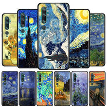 TPU Shell For MI 11X Pro 11 Ultra 11i 10T Lite 10S 9T 9 SE 8 Van Gogh Starry Sky Guscio for MI 11 Lite A3 Cover 2024 - buy cheap