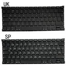 Новая клавиатура для ноутбука UK/SP для Apple Macbook Air 13 "A1466 A1369 2011-2015 md231 md232 2024 - купить недорого