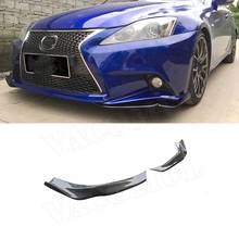 Carbon Fiber Front Bumper Lip Splitters for Lexus IS250 300 IS F Sport Sedan 4 Door 2006-2016 Apron Winglets Flaps Spoiler FRP 2024 - buy cheap