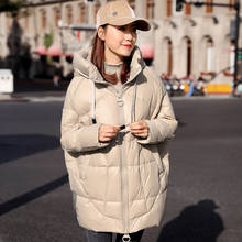 Abrigo de plumón de pato blanco para Mujer, chaqueta coreana cálida, parka, ysxy5870 2024 - compra barato