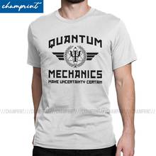 Quantum mechanic-camisetas para hombres, ropa de ciencia física, Geek, Vintage, de cuello redondo, de talla grande 2024 - compra barato