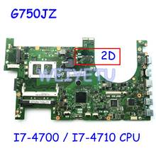 G750JZ With i7-4700 /I7-4710HQ CPU 2D LCD Connector Motherboard for ASUS G750J G750 G750JZ  Laptop Mainboard Rev 2.1 2024 - buy cheap