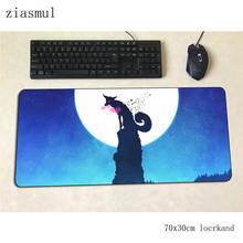 Esteiras de raposa dos desenhos animados 900x400mm gaming mouse pad teclado mousepad notebook gamer acessórios profissional padmouse esteira 2024 - compre barato