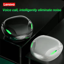Игровые наушники Lenovo XT92, беспроводные наушники Bluetooth 5,1 с низкой задержкой, гарнитура с сенсорным управлением, Hi-Fi стереонаушники с микрофоном 2024 - купить недорого