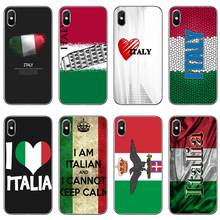 Для iPhone 11 pro XR X XS Max 8 7 6s plus SE 5s 5c iPod Touch 5 6 Чехол государственный флаг Италии 2022 - купить недорого
