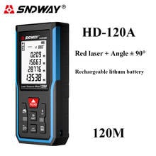 SNDWAY Laser Distance Meter Digital Range Finder Rangefinder Laser Tape Measure Tool Trena Roulette Ruler 2024 - buy cheap