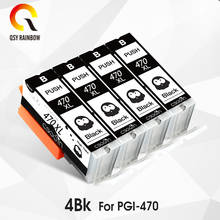 4 PACK PGI-470 CLI-471 pgi470 cli471 470 471 Full Ink cartridge compatible for Canon PIXMA MG5740 MG6840 TS5040 TS6040 2024 - buy cheap