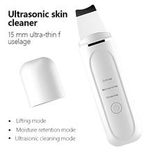 New Ultrasonic Skin Scrubber Blackhead Remover Face Scrubber Cleanser Facial Pore Cleaner Face Lifting USB Face Skin Scraper 2024 - buy cheap