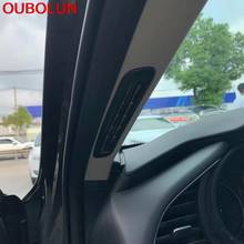 OUBOLUN For Mazda 3 M3 Axela 2019 2020 Front Upper A Pillar Door Window Column Air Condition Outlet Vent Cover Trim Accessories 2024 - buy cheap