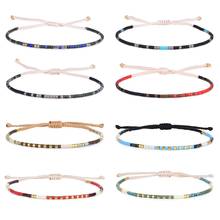 KELITCH Women Friendship Bracelet Miyuki Beads Strand Bangles Handmade Boho Charm Jewellery Fashion Accessories Gift Wholesale 2024 - buy cheap