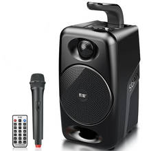 Portable Outdoor Speakers Bluetooth Wireless Speaker 3D Stereo Clock Bass Loudspeaker 25W HiFi Music Subwoofer Support Mic FM 2024 - buy cheap