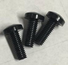 50pcs M6 M8 M10 phillips screws round head bolts PA black nylon polyamide material male screw 10mm-60mm length 2024 - buy cheap