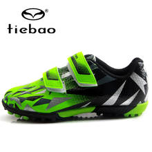 TIEBAO Boys Football Boots TF Turf Soccer Shoes Kids Cleats Training Football Shoes Sport Sneakers Size 25-32 Chuteira Futebol 2024 - buy cheap
