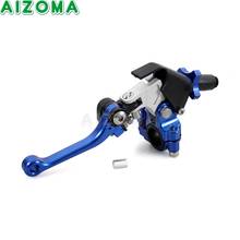 Blue Racing Dirt Bike Motorcycle 7/8" Adjustable Folding Brake Clutch Levers For Yamaha CR CRF XR TTR WR YZ YZF WR250F 450F 250R 2024 - buy cheap