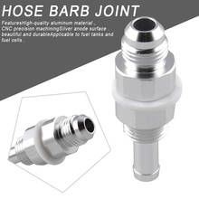 Spot Barb Fitting Connector Male Bulkhead Flare for AN6-5/16 Barb Hose Fitting Fuel Tank Car Styling 2024 - buy cheap