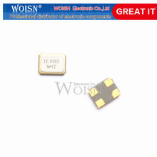 1pcs/lot Passive crystal oscillator 3225 12M 12MHZ 12.000MHZ patch 4 pin 4P resonator 3.2*2.5MM In Stock 2024 - buy cheap