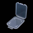 10pcs Memory Card Case Transparent Standard SD SDHC microsd Case TF Protector Holder White Box Carry Storage Wholesale SD Case - photo 2026