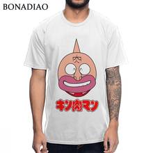 Kinnikuman-Camiseta de algodón cómoda de Anime, camiseta informal de manga corta con cuello redondo 2024 - compra barato