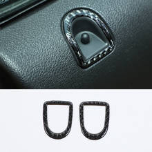 Real Carbon Fiber Car Stickers for Ford Mustang 2009-2013 Door Lock Pin Plug Trim Interior Accessories 2pcs 2024 - buy cheap