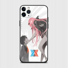 Zero two-funda de silicona blanda para teléfono móvil, carcasa para iPhone se 6 6s 7 8 plus x xr xs 11 pro max, 002 hiro darling in the franxx 2024 - compra barato