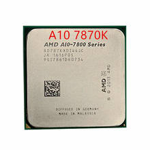 Четырехъядерный процессор AMD 7870 A10, 7870, K, 3,9 ГГц, разъем FM2 +, бесплатная доставка 2024 - купить недорого