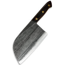 XYJ-cuchillo de carnicero serbio Tang, utensilio de cocina de acero con alto contenido de carbono, de 8 pulgadas, para Chef, cocina, Camping o barbacoa 2024 - compra barato