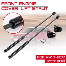 For VW T-ROC 2017 2018  Car Front Engine Cover Hood Shock Lift Strut Struts Bar Support Props Rod Arm Gas Spring Bracket 2024 - buy cheap