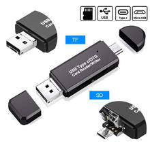 All In 1 USB 2.0 Type C Micro USB Cardreader TF SD Card Reader for Samsung Huawei OTG Android Phone for Mac PC Laptop Computer 2024 - buy cheap